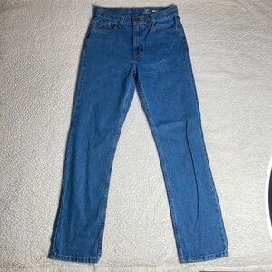 George Regular Dark Denim Jeans Size 29 x 32